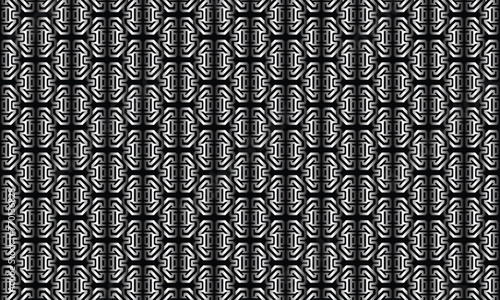 Elevate your designs with a touch of modern elegance using this captivating silver geometric pattern.