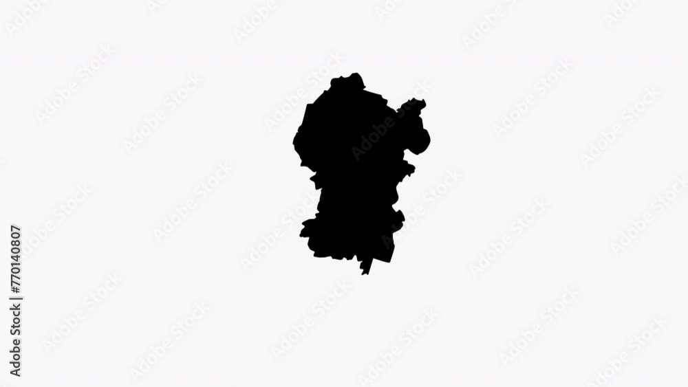 animated video of a map of the Federal Territory of Kuala Lumpur in Malaysia animated video of a map of the Federal Territory of Kuala Lumpur in Malaysia