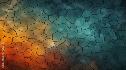 a background with irregular polygons arranged in a mosaic like manner