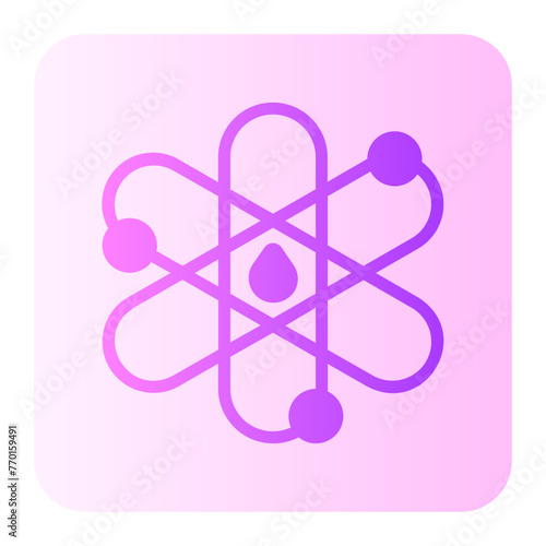 atom gradient icon