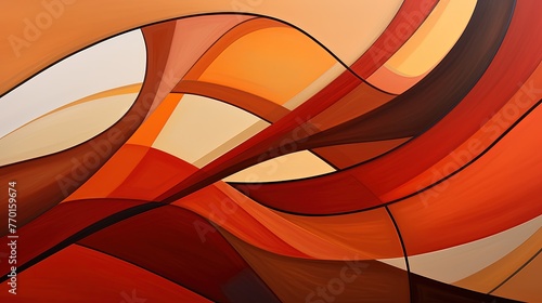 a geometric background with intersecting curves creating a sense of movement