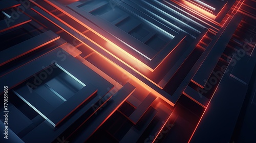 a geometric background with parallel lines creating a dynamic visual effect