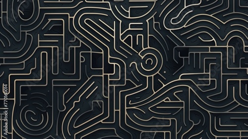 abstract pattern resembling a maze