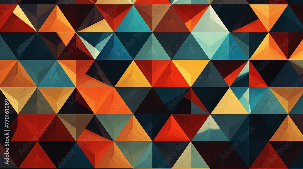 overlapping triangles forming a kaleidoscopic pattern overlapping triangles forming a kaleidoscopic pattern