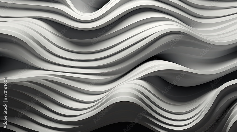 wave like formation of interlocking curves wave like formation of interlocking curves