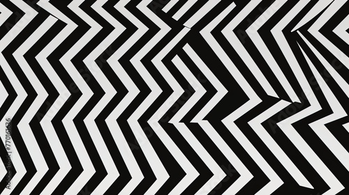 zigzag lines creating an optical illusion
