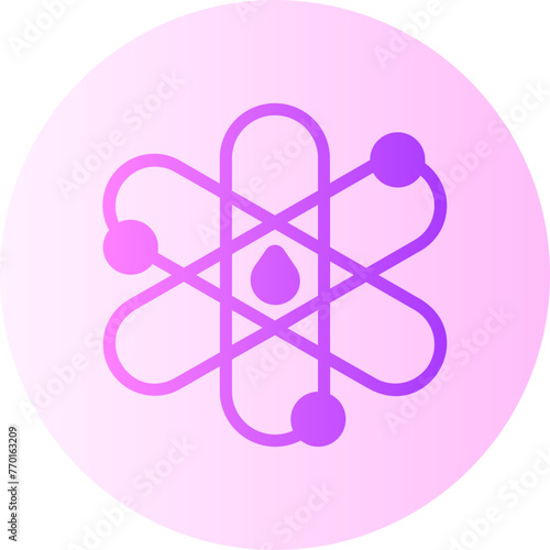 atom gradient icon