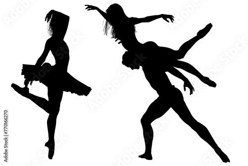 mujeres, ilustracion, vector, silueta, modelos, fashion, modelos, moda, pose, danza, baile, entrenamiento
