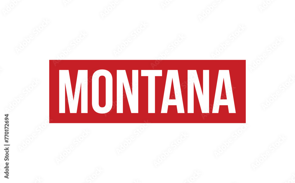 Montana Rubber Stamp Seal Vector Montana Rubber Stamp Seal Vector