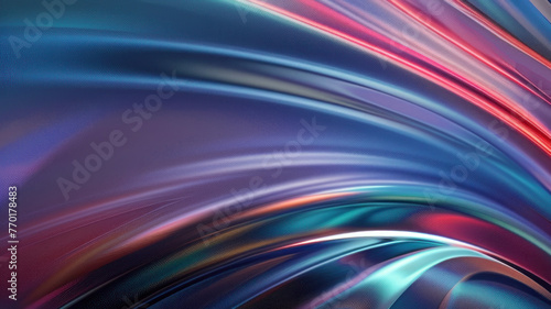 Abstract flowing lines futuristic dynamic motion pattern