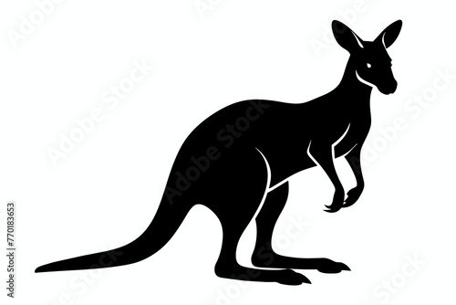 kangaroo-black-silhouette-vector-with-white-background.