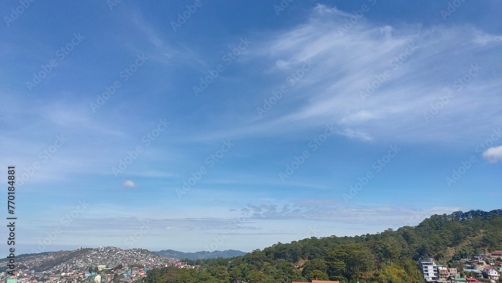 Baguio on a cold March morning Baguio on a cold March morning