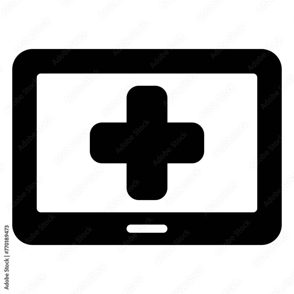 testing icon, glyph icon style testing icon, glyph icon style