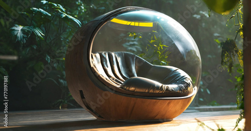 Futuristic Sci fi Pod Chair (ID: 770197881)