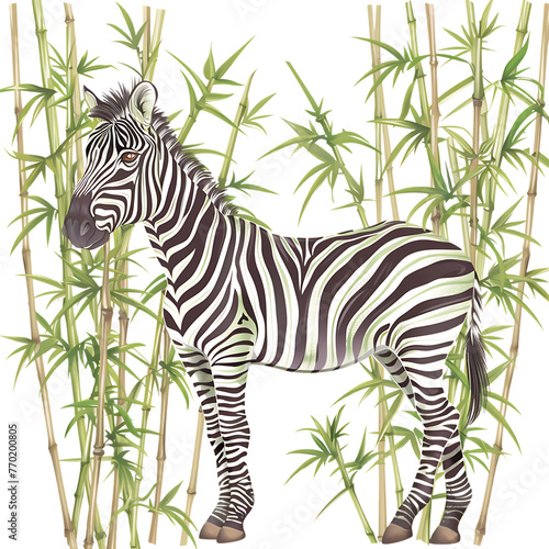 zebra with green grass