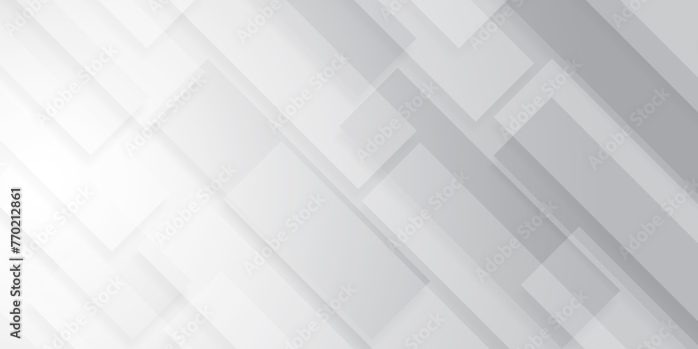 Geometric grid pattern. Rectangular shape White and gray gradient. abstract design with futuristic concept background, modern computer, technology and innovation. Geometric grid pattern. Rectangular shape White and gray gradient. abstract design with futuristic concept background, modern computer, technology and innovation.