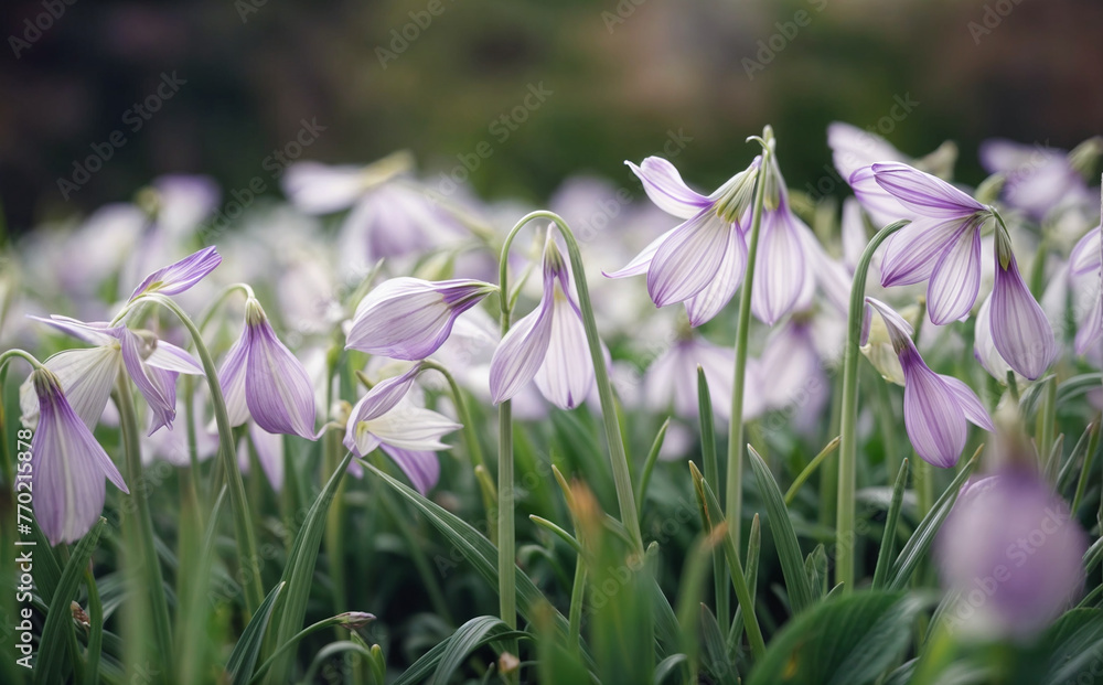 Fototapeta premium spring crocuses in the garden