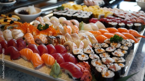 Sushi variety as a testament to culinary creativity