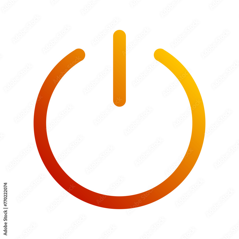 power gradient icon power gradient icon