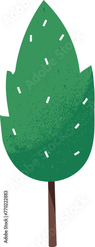 green tree illustration