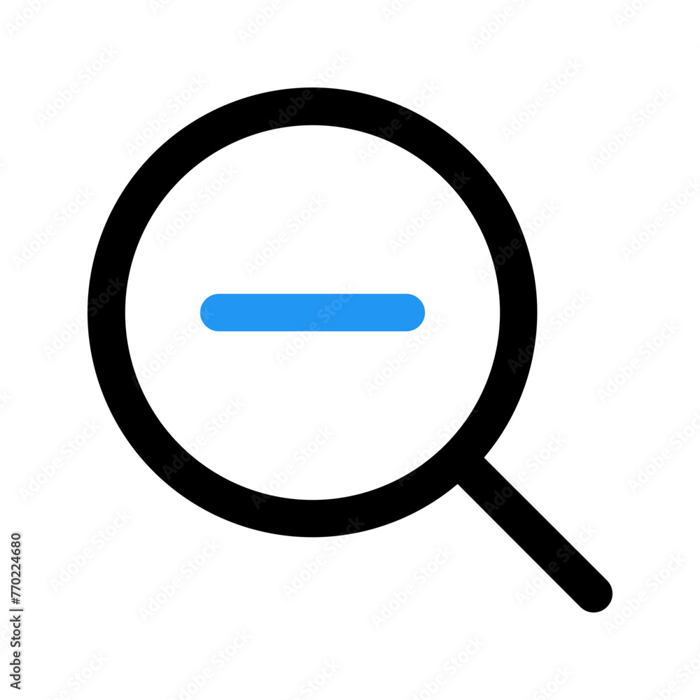 zoom out line color icon zoom out line color icon