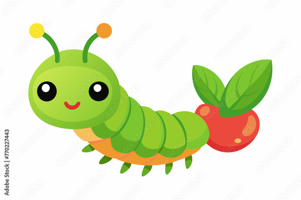tomato hornworm silhouette vector illustration tomato hornworm silhouette vector illustration