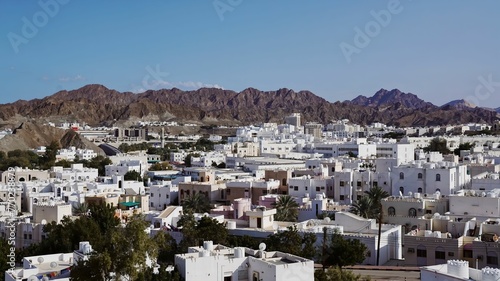 Desert Mountainside Cityscape © Boy