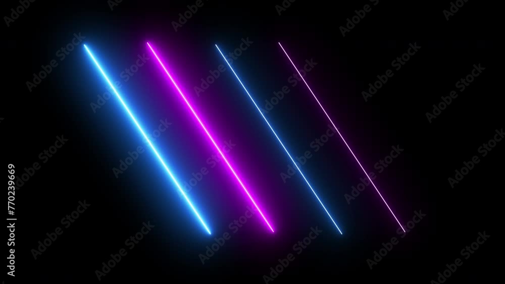 Futuristic retro style neon glowing stripes moving bg for disco nightclub. Modern concert award show 4K stock footage backdrop for illuminated cyberspace vibes.Vibrant radiation spectrum trendy clip Futuristic retro style neon glowing stripes moving bg for disco nightclub. Modern concert award show 4K stock footage backdrop for illuminated cyberspace vibes.Vibrant radiation spectrum trendy clip