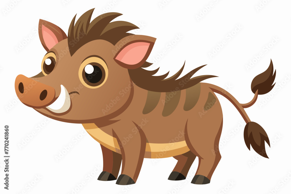 warthog silhouette vector illustration warthog silhouette vector illustration