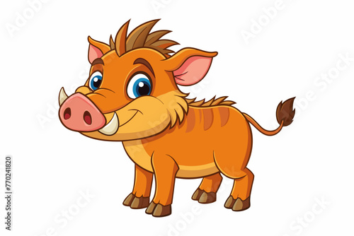 warthog silhouette vector illustration © Shiju Graphics