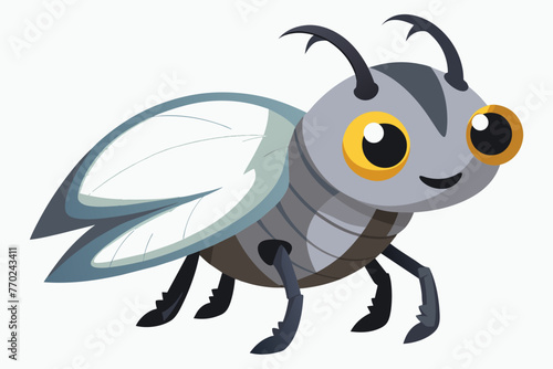 weevil bug silhouette vector illustration