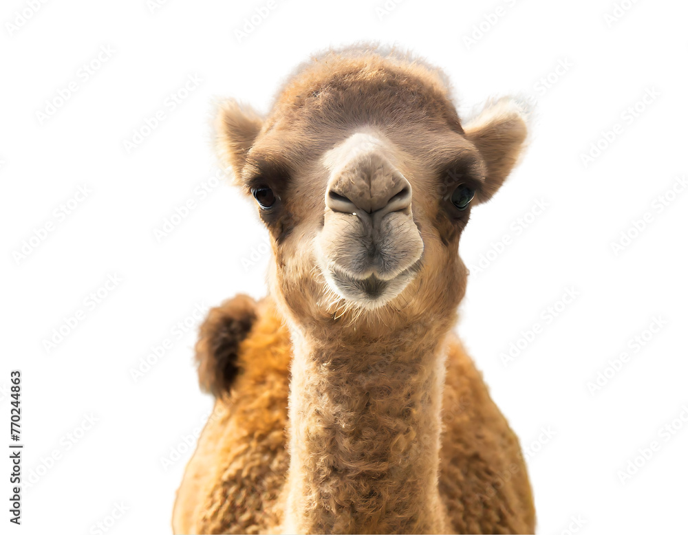 Fototapeta premium camel isolated on transparent background hd png