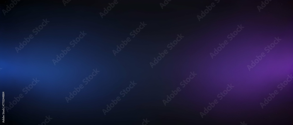 Dark blue purple color gradient background, black abstract web banner background, copy space