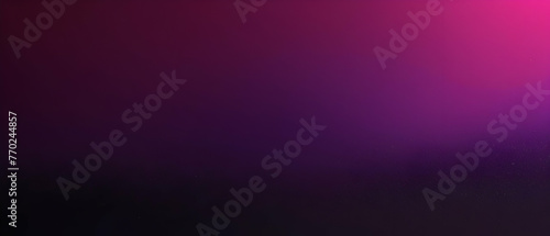 Dark magenta purple black color gradient background, web banner abstract design, copy space