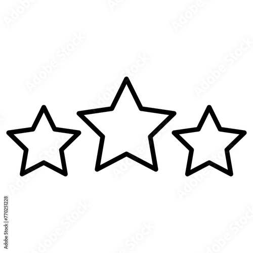 Fototapeta Naklejka Na Ścianę i Meble -  stars icon, simple vector design