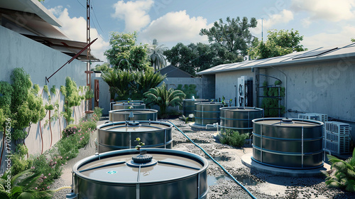 Rainwater Collection Tanks: A Sustainable Water Solution photo