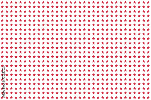 modern simple abstract red color small star pattern on white color background