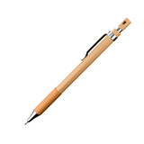 Light orange handle mechanical pencil 3D rendering. Advertising signs. Product design. Product sales. Product code.