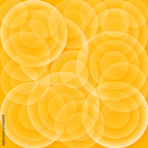 Orange Bubbles Design