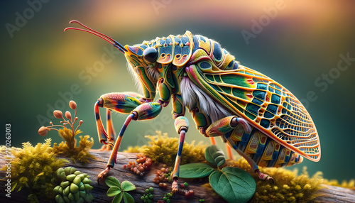 a unique and exotic insect © deeplek