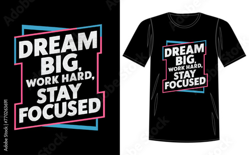 model typography t shirt design