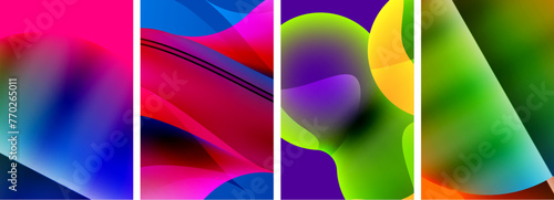 Abstract colors. Abstract backgrounds for wallpaper, business card, cover, poster, banner, brochure, header, website