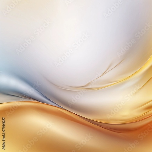 Modern abstract HD background blue white gradient color with luxury gold and silver lines, for web design, banner, wallpaper template and etc. Generative Ai