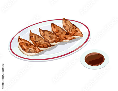 ギョウザのイラスト