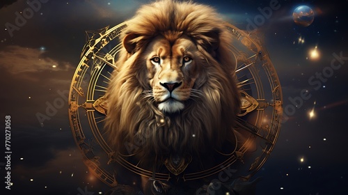 Horoscope of the zodiac sign Leo  Art