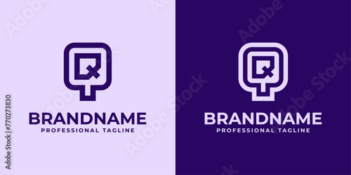 Modern Initials QQ and QQ Logo, suitable for business with QQ or QQ initials