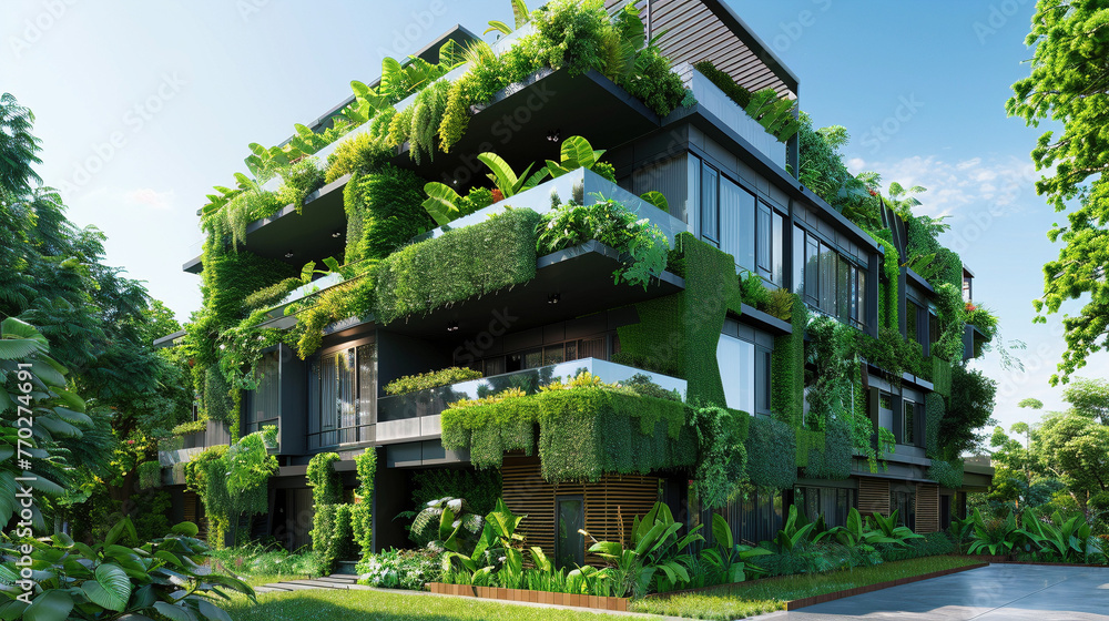 Sustainable Architecture: Eco-Friendly Building Design with Greenery
