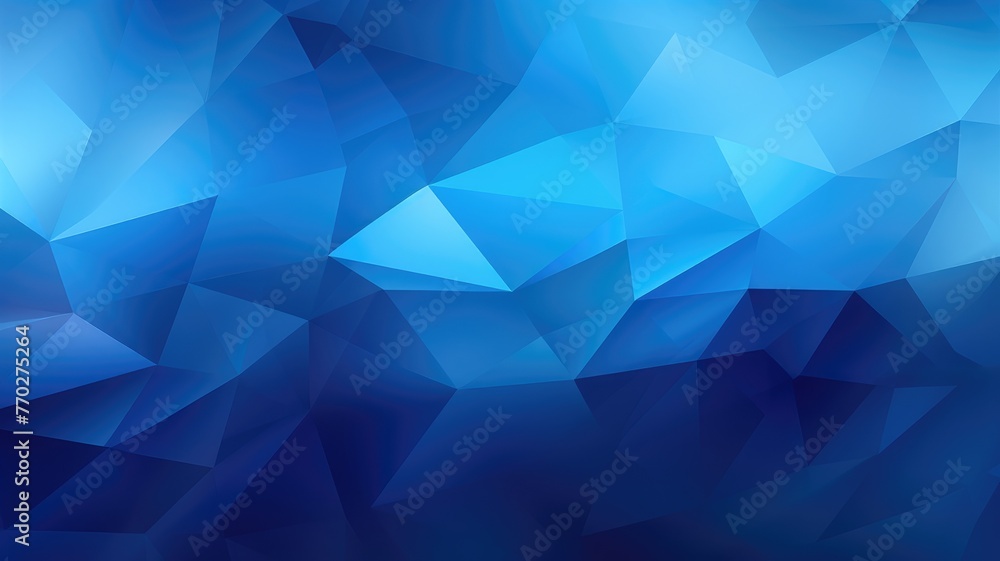 abstract blue geometric mosaic pattern background