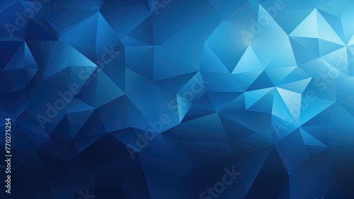 abstract sapphire polygonal pattern background