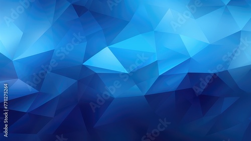 abstract blue geometric mosaic pattern background